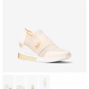 MICHAEL MICHAEL KORS
Felix Extreme Glitter Chain-Mesh Trainer
Style# 43S1FXFS4D